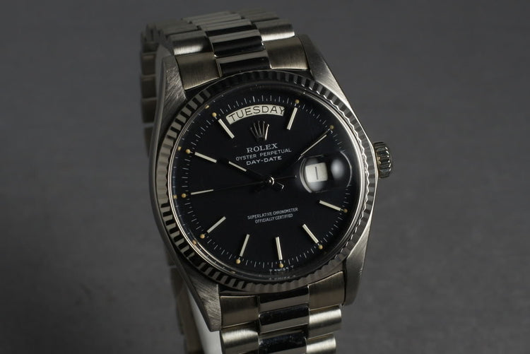 1973 Rolex 18K White Gold Day Date 1803