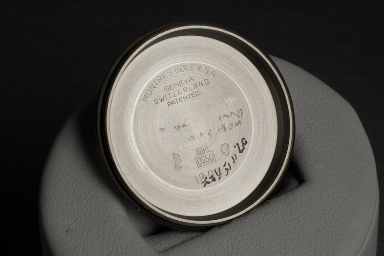 1968 Rolex WG Day-Date 1803 Matte Silver Dial