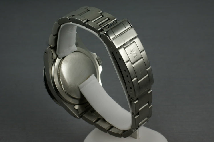 Rolex Submariner Dial 5513 WG surrounds with sales receipt and box