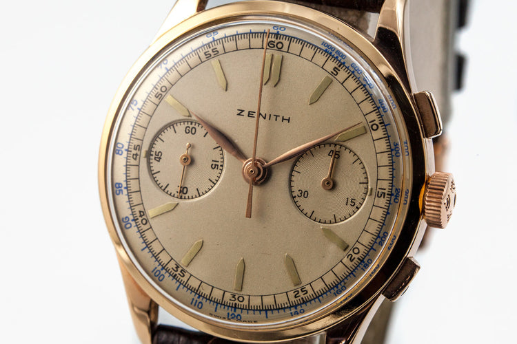 Zenith 18K Rose Gold Chronograph