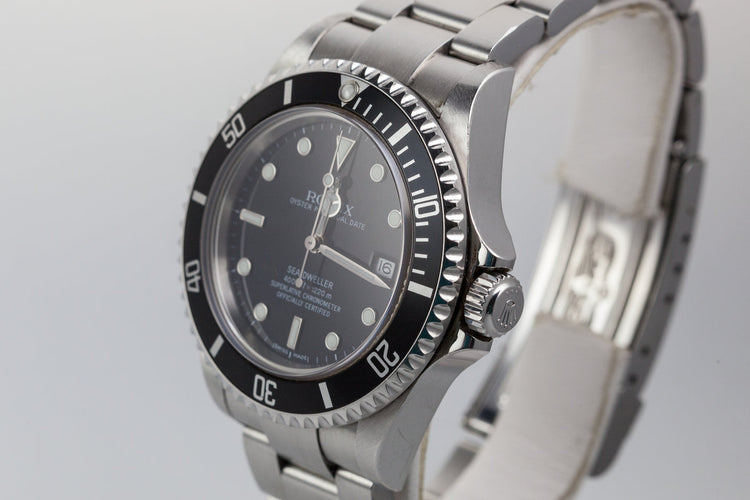 2002 Rolex Sea Dweller 16600