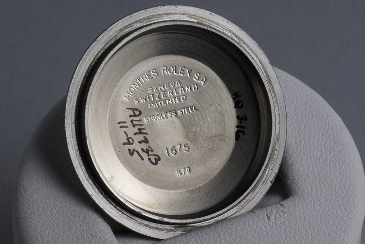 1970 Rolex GMT 1675 Mark I Dial