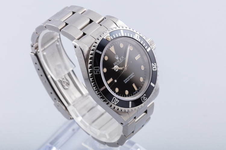 1990 Rolex Submariner 14060 No Date