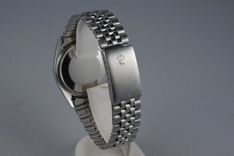 1971 Rolex DateJust 1601 Non-Luminous Blue Dial