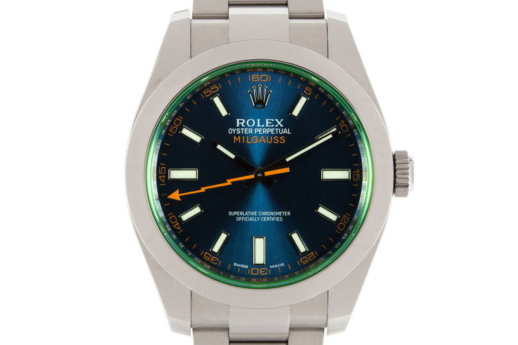 Rolex Milgauss 116400GV with Box