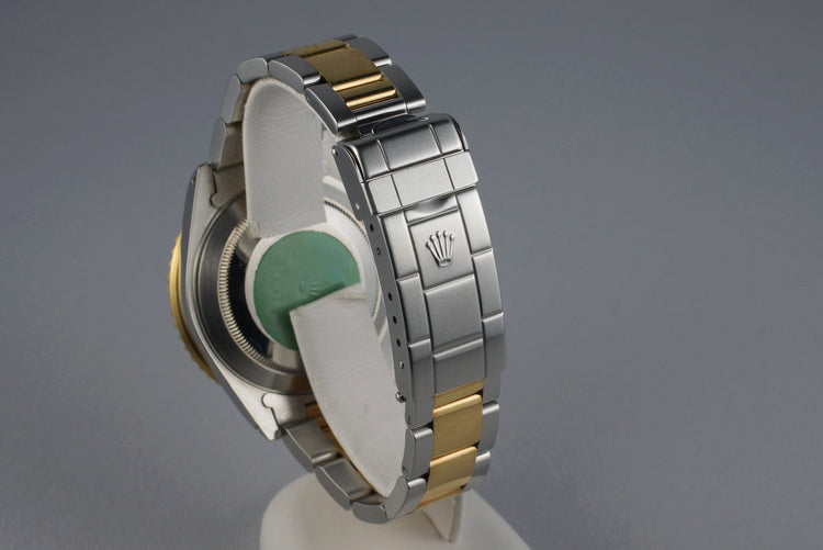 1995 Rolex Two Tone Blue Submariner 16613