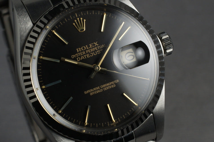 1984 Rolex Datejust 16014 with Box and Papers MINT