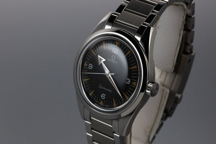 2017 Omega Railmaster 60th Anniversary Edition 220.10.38.20.01.002 with Box and papers