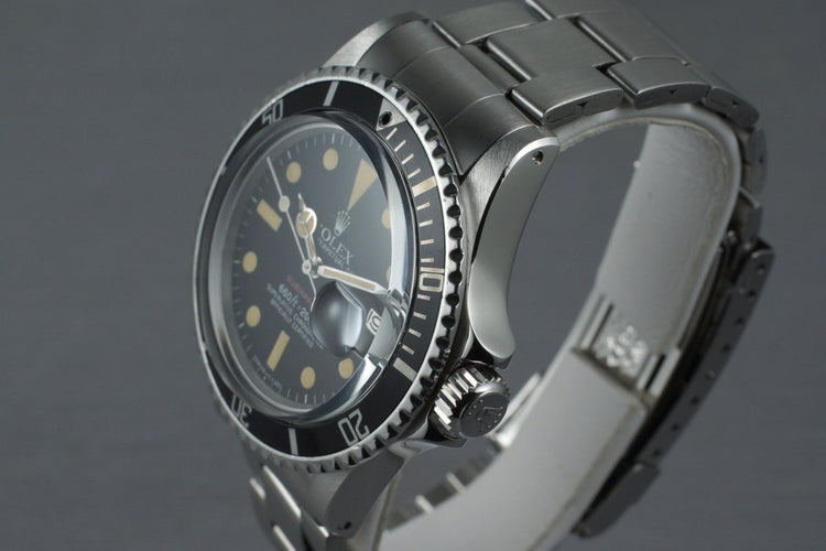 1973 Rolex Red Submariner 1680 Mark VI