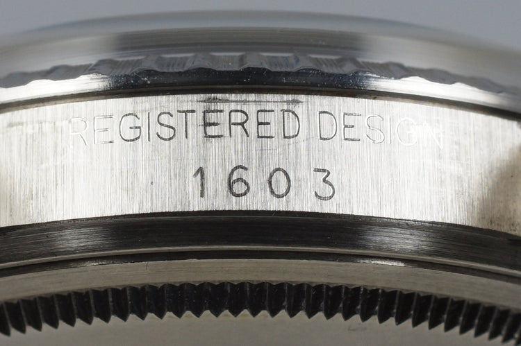 1978 Rolex DateJust 1603 Silver Dial
