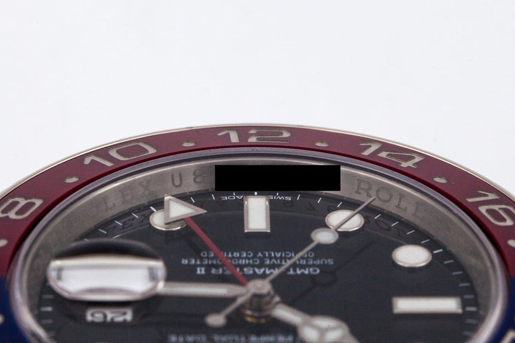 2015 Rolex WG GMT-Master II 116719 with Box and Papers