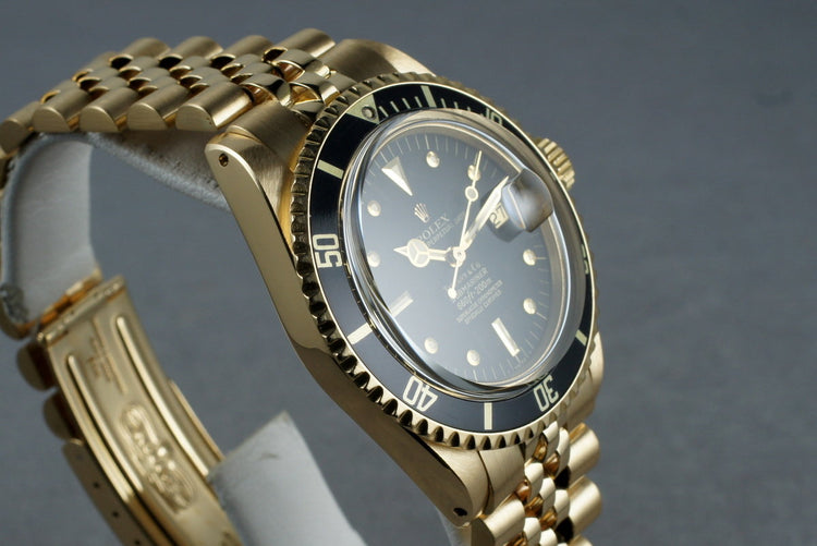 1969 Rolex 18K Submariner 1680 with Tiffany and Co Dial