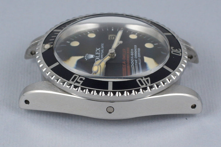 1972 Rolex Double Red Sea Dweller 1665 Mark III Dial
