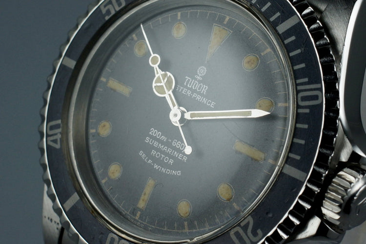 1965 Tudor Submariner 7928 Chapter Ring Dial