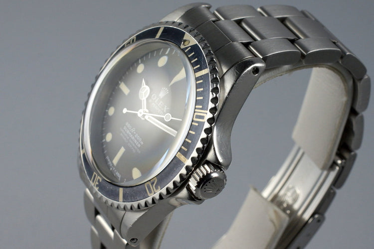 1968 Rolex Submariner 5512 4 Line Serif Dial