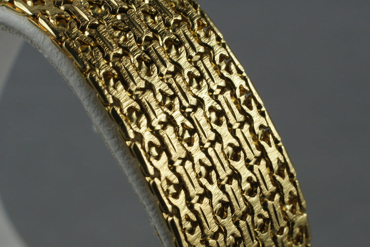 1975 Rolex YG Cellini 4080 with Diamond Red Stella Dial