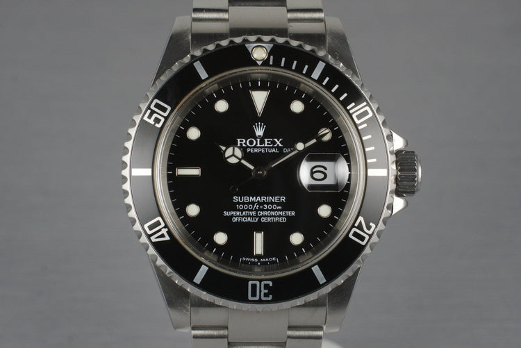 2006 Rolex Submariner 16610