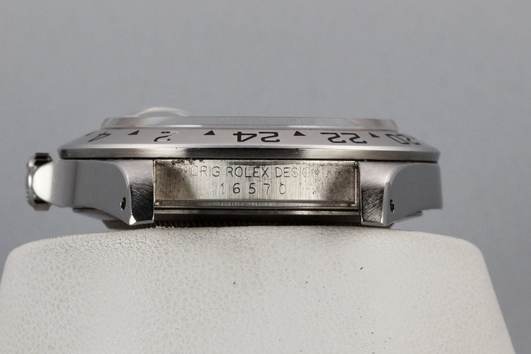 1991 Rolex Explorer II 16570 White Dial
