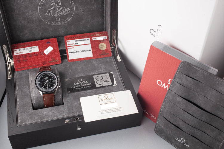 2015 Omega Speedmaster MoonWatch 311.32.40.30.01.001 with Box and Papers