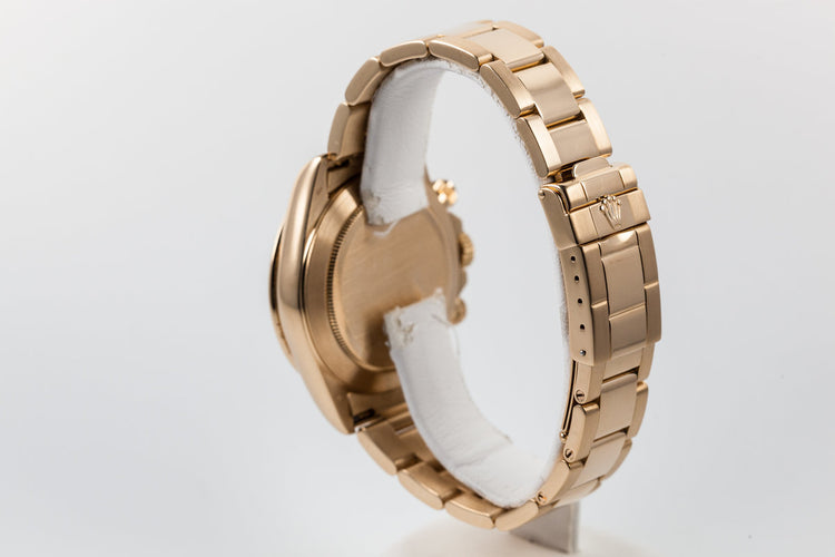 1995 Rolex 18K Gold Zenith Daytona 16528 with Black Dial