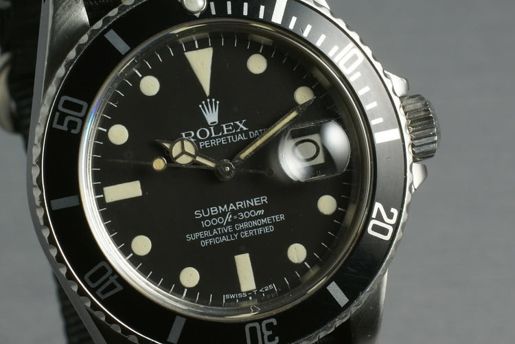 Rolex Matte 16800 Matte DIal