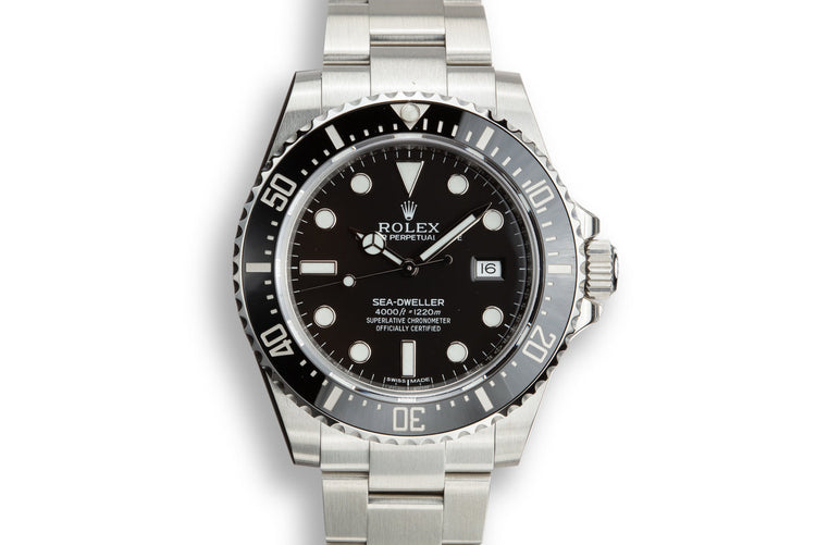 2017 Rolex Sea-Dweller 116600 with Box and Papers.