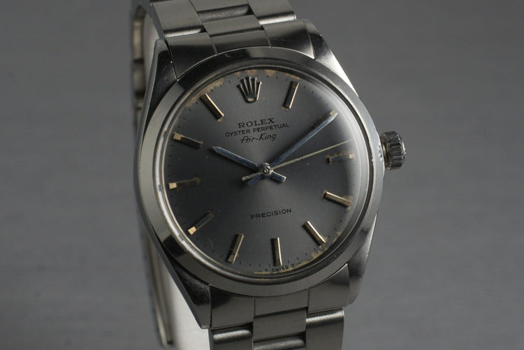1969 Rolex Air-King 5500 Gray Dial