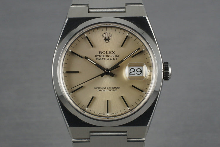 1993 Rolex OysterQuartz Datejust 17000