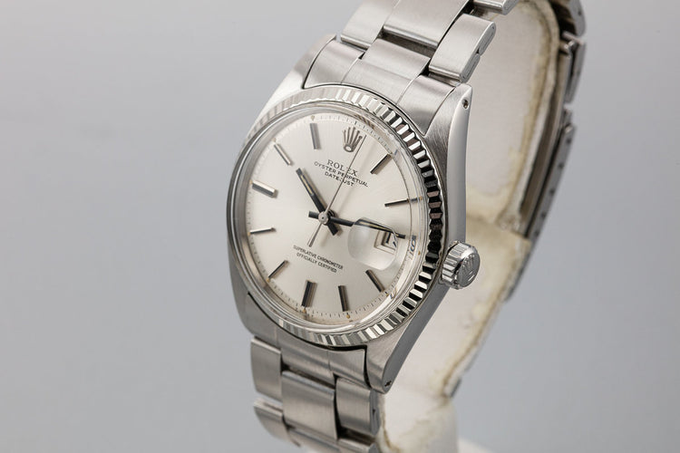 1970 Rolex DateJust 1601 Silver Dial