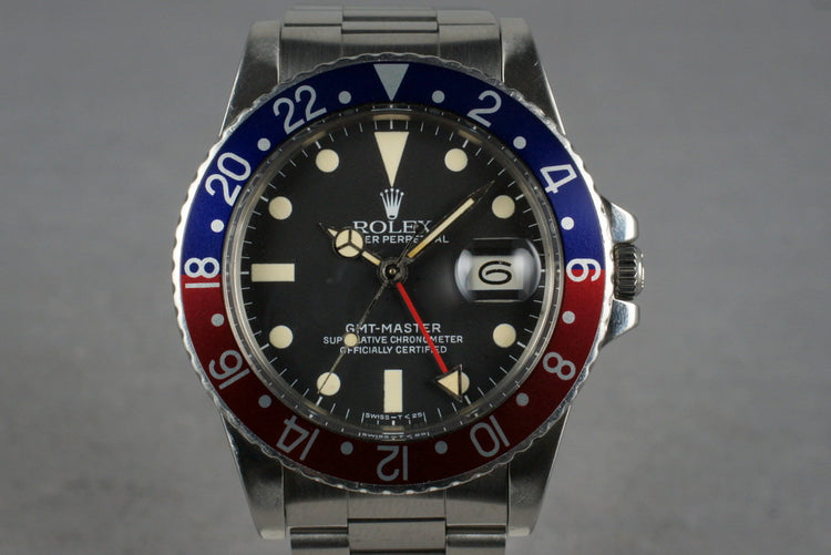 1983 Rolex GMT-Master 16750