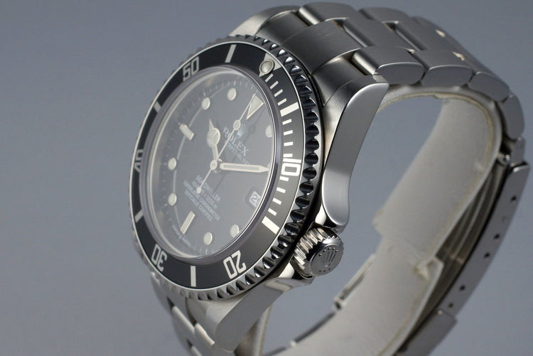 2005 Rolex Sea Dweller 16600 with Box and Papers