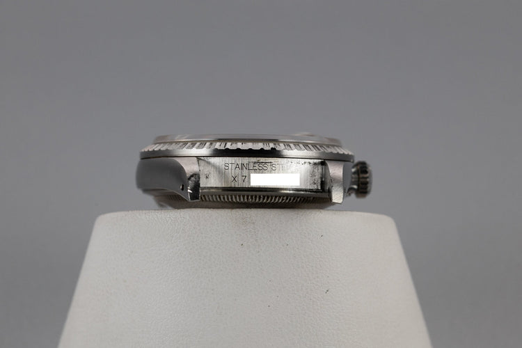 2002 Rolex DateJust 16220 Black Dial