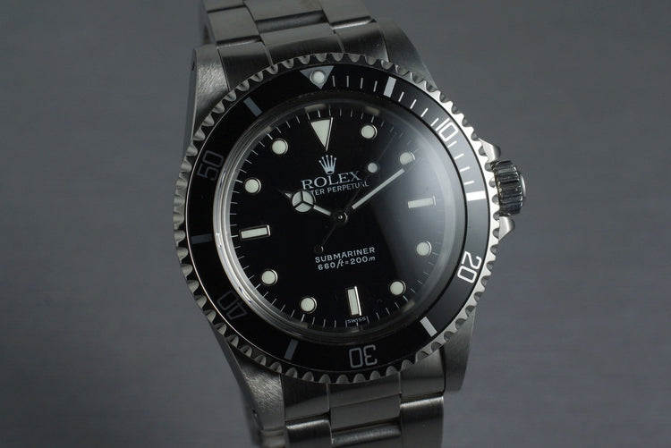 1982 Rolex Submariner 5513