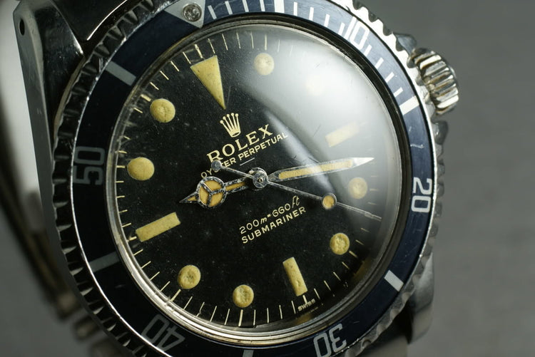 Rolex Submariner 5513 PCG with Underline _ Dial