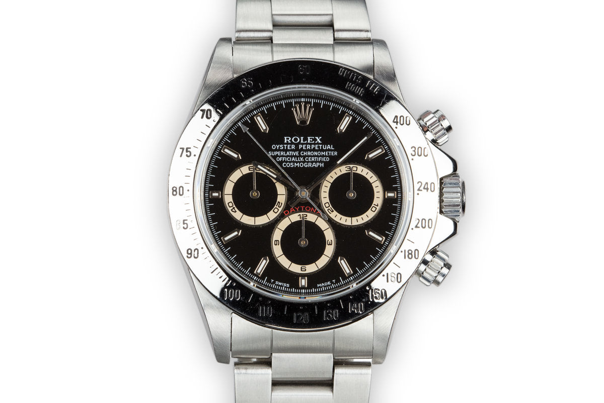 HQ Milton 1991 Rolex Zenith Daytona 16520 Black Dial, Inventory