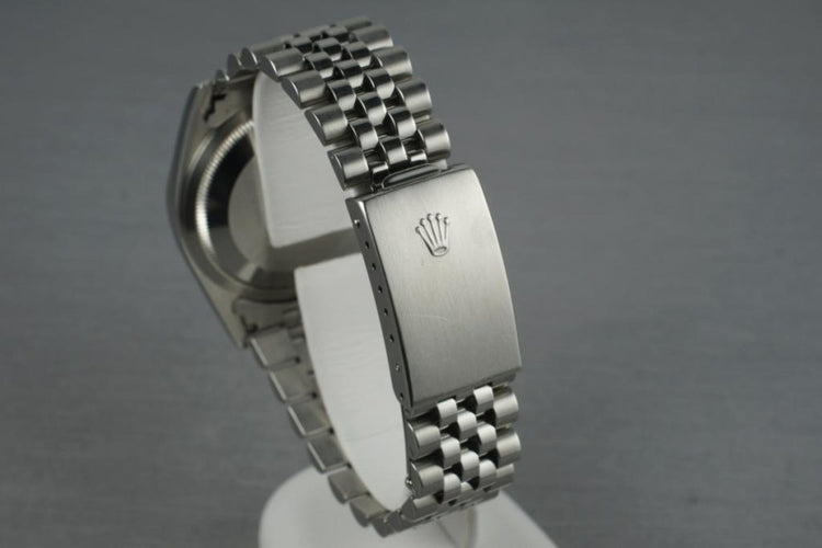 2003 Rolex Datejust 16234 Silver Roman Chapter Ring Dial With RSC Papers