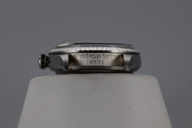 1985 Rolex DateJust 16030 Silver Dial