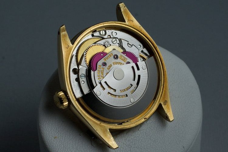 1977 Rolex YG Oyster Perpetual 1005 with Box and Papers