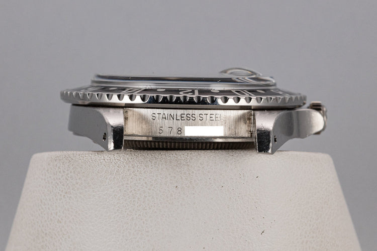 FS: 1979 Rolex GMT-Master 1675 Radial Dial with Black Bezel with Papers