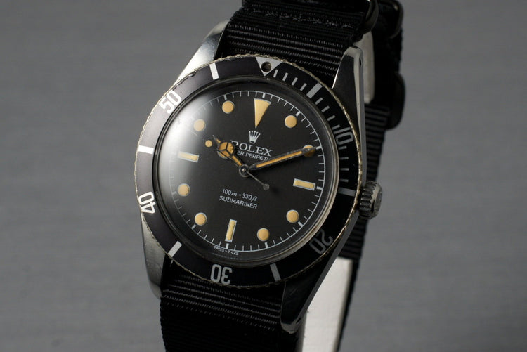 1959 Rolex Submariner 6536/1 Chapter Ring Dial