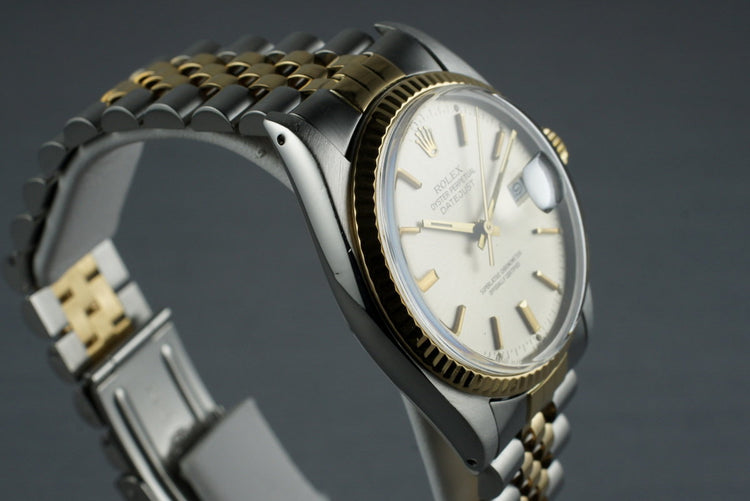1984 Rolex Two Tone DateJust 16013 with Box and Papers