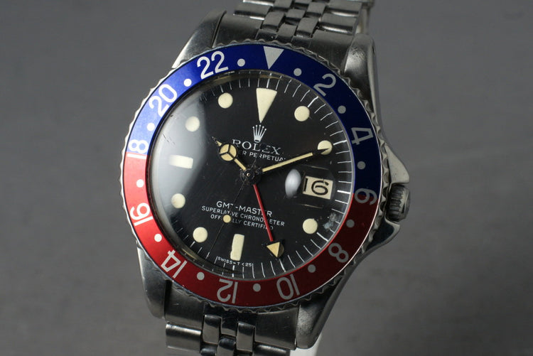 1960 Rolex GMT 1675 PCG