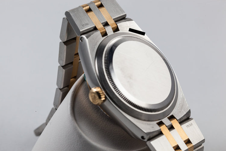 1999 Two Tone Rolex OysterQuartz DateJust 17013 with Factory Diamond Dial