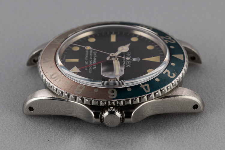 1971 Rolex GMT-Master 1675 with Fat Font Pepsi Insert