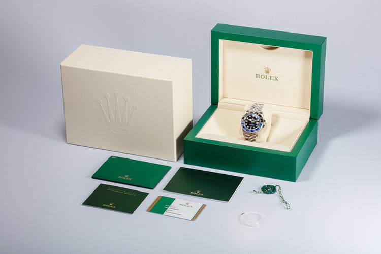 2020 Rolex GMT-Master II 126710BLNR "Batman" Jubilee with Box & Card
