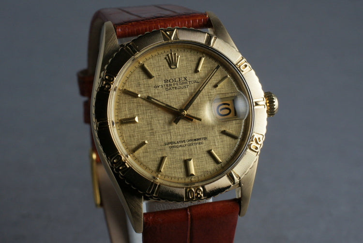 1979 Rolex 18K YG DateJust Thunderbird 1625
