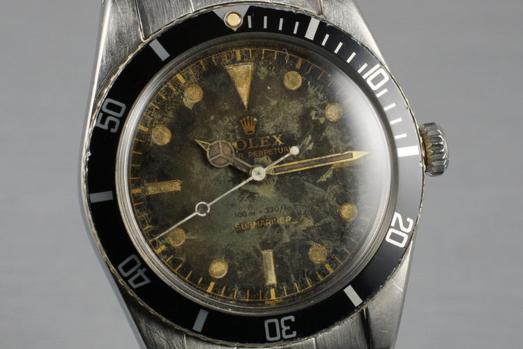 1958 Rolex Submariner 5508 Tropical Dial