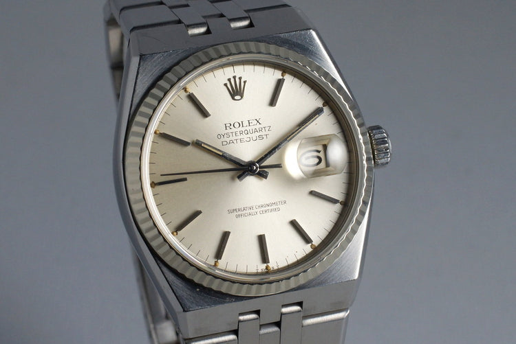 1980 Rolex OysterQuartz Datejust 17014