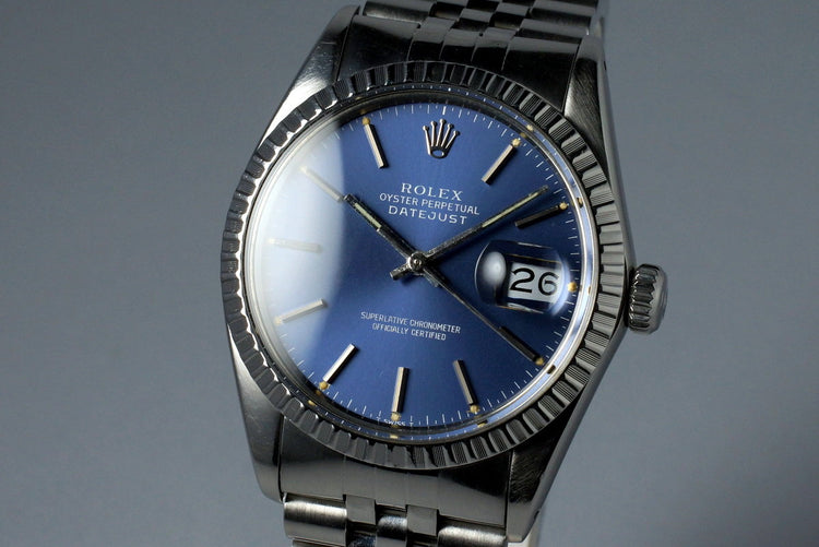 1984 Rolex DateJust 16030 with Blue Dial