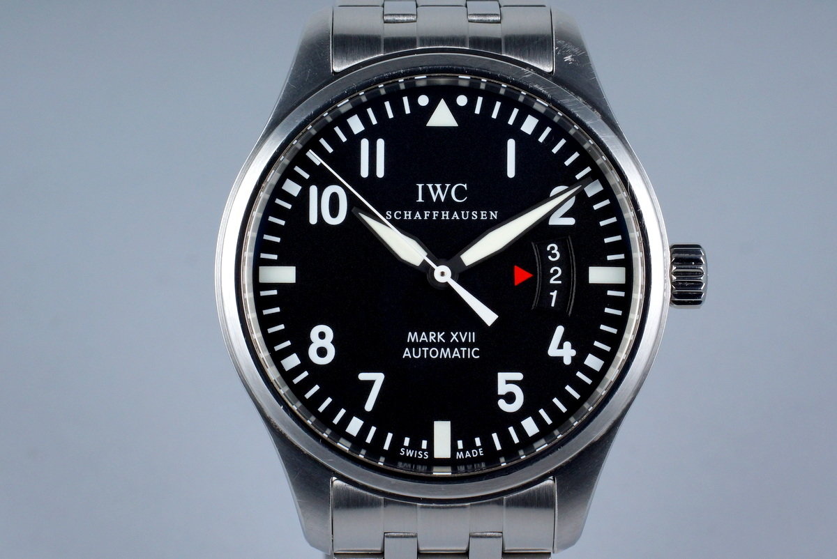 HQ Milton 2013 IWC Pilots Mark XVII IW326504 with Box and Papers